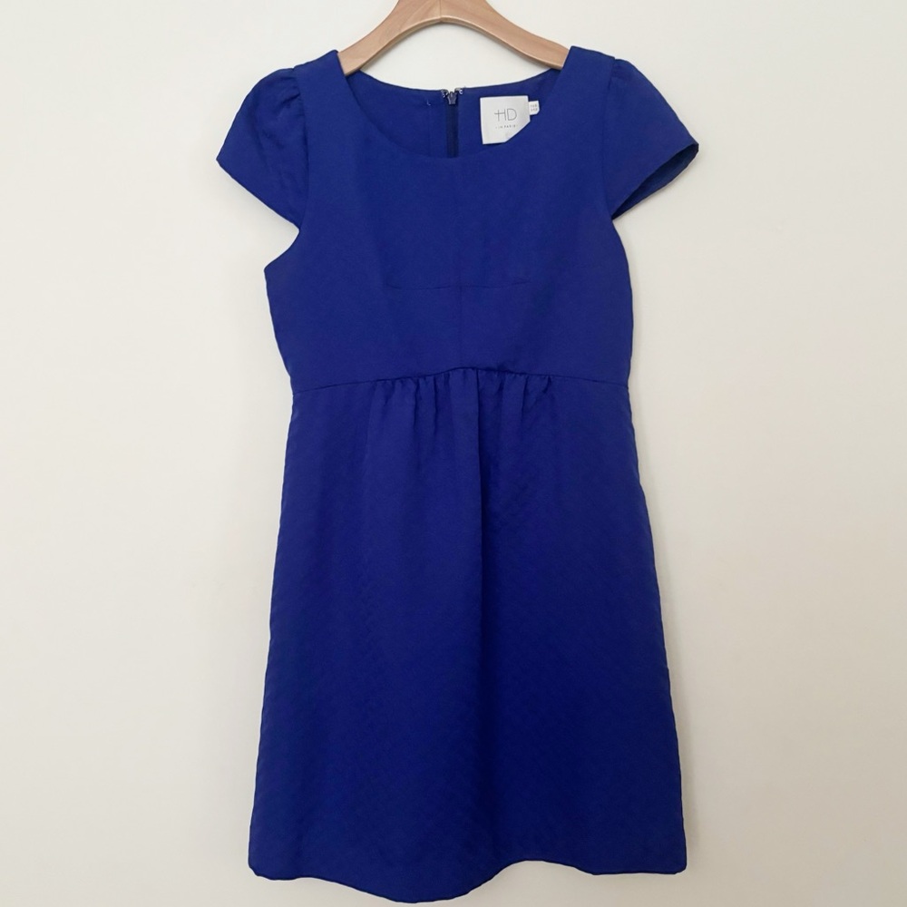 Anthropologie Blue Midi Dress